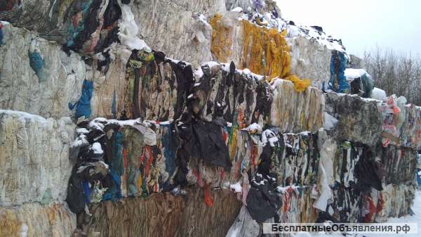 Сортированная, прессованная ПВД пленка на экспорт. Пвд пленка для переработки