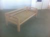 Деревянная кровать с бортиками, 80*190 см