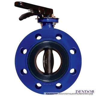 Затвор дисковый поворотный фланцевый 021F