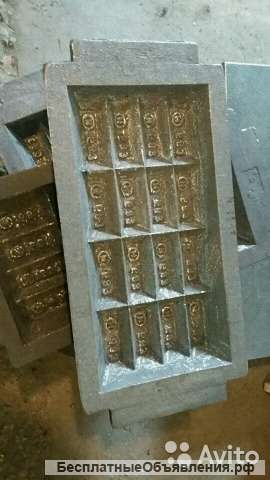 Изложница Б83 чугунная новая