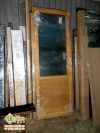 Деревянная балконная дверь 2200 х 900 мм (в проем 2200 х 900 мм) Бп с зашитым низом