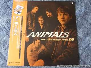 Animals Greatest Hits 16 Japan OBI LP nm