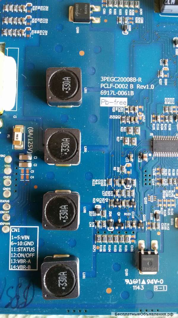 3PEGC20008B-R PCLF-D002 B Rev1.0 6917L-0061B LED driver LG42LV3700