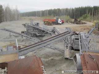 Карьер строительного камня с перерабатывающим комплексом