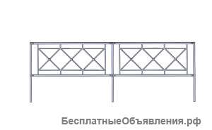 Дорожные ограждения ПО-3.000 СБ]h