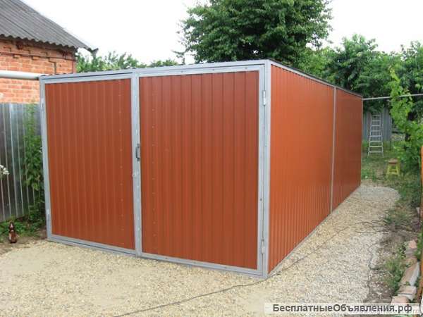 Строительство металлических гаражей в Плавске