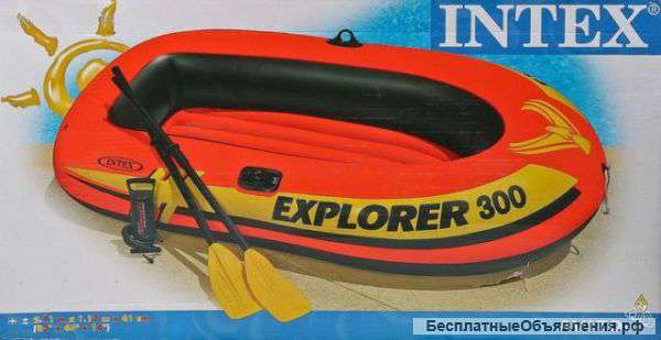 Intex Explorer 300 Set 58332 лодка надувная