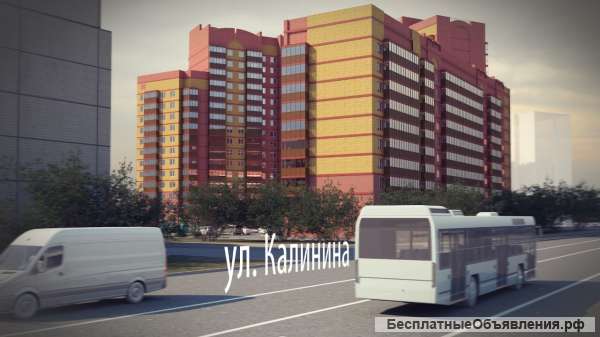 2-комн., 56.5 кв.м., Калинина ул, д. 18
