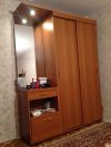 Шкаф-купе с подсветкой и встроенным зеркалом