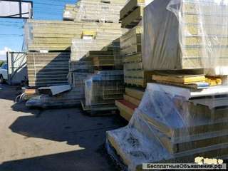 Сэндвич панели Минвата 100 мм В наличии