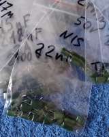 Пленочные конденсаторы Tracon из полиэстера ЗЕЛЁНЫЕ Polyester Film GREEN ДЕМОНТАЖ оригинальные