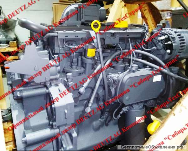 Дизельный двигатель DEUTZ BF4M2012C