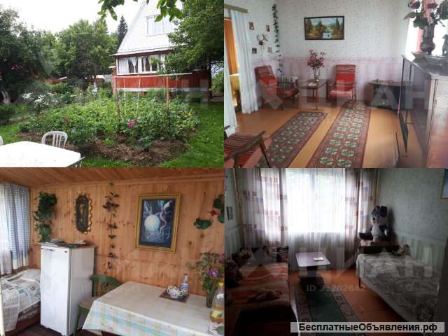 Уютная жилая дача 70 м2 на 6 сотках, рядом лес, река