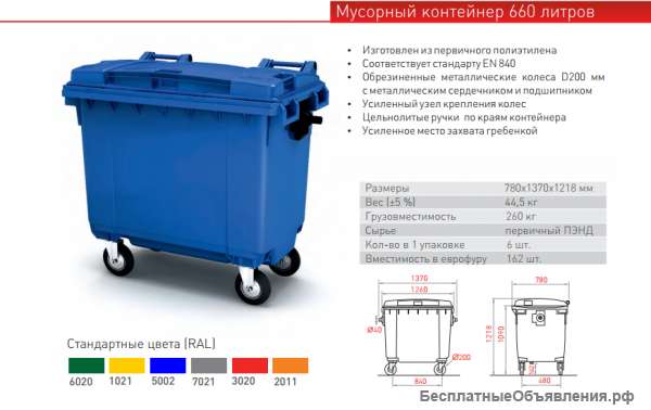 Мусорные баки