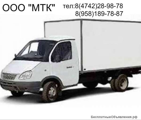 Доставка грузов из Липецка в Тамбов