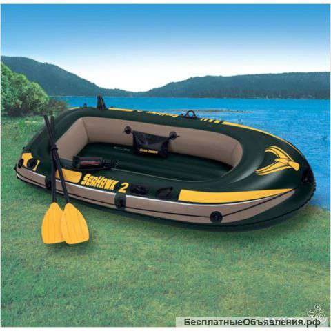 Надувная лодка Intex Seahawk 200 Set 68347