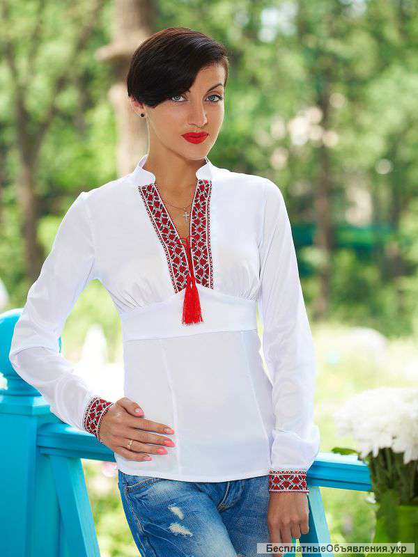 Блузки оптом от производителя. Вышиванки