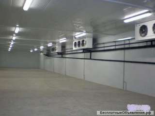 Холодильные склады под ваши размеры под ключ