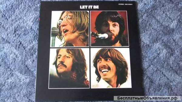 The Beatles Let It Be 1970 LP nm