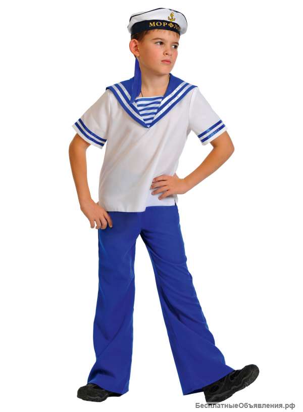 Военный костюм для мальчика Морячок, арт. 5035