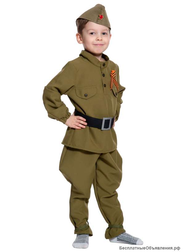 Военный костюм для мальчика Солдатик (без сапогов)