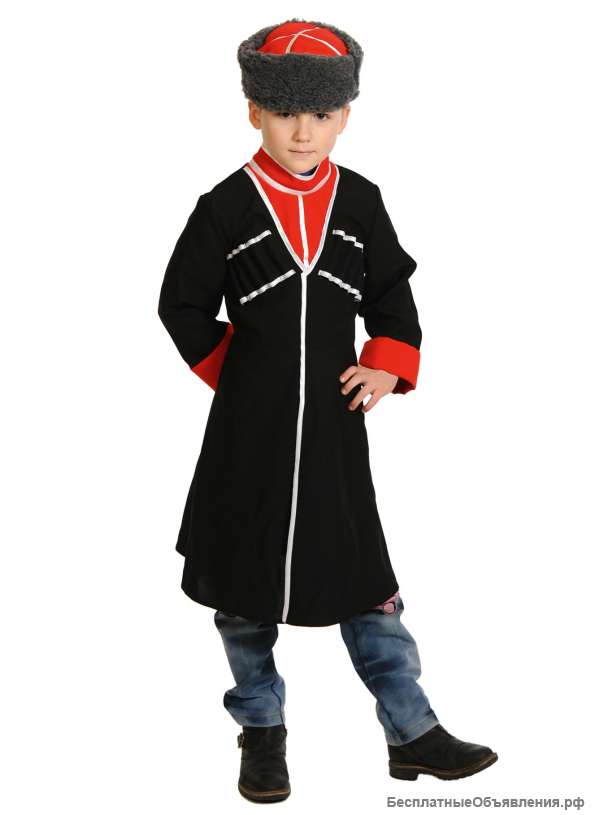 Военный костюм для мальчика Кавалерист - Казак с шашкой