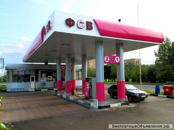 Облицовка, рекламное оформление АЗС, АГЗС и АГНКС