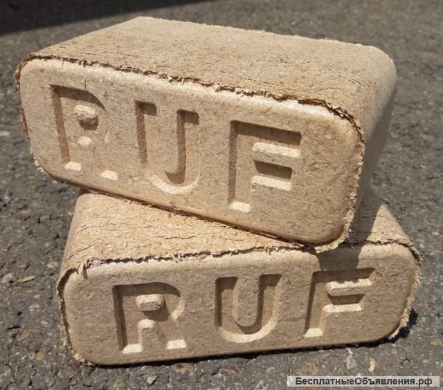 Топливные брикеты Руф для отопления