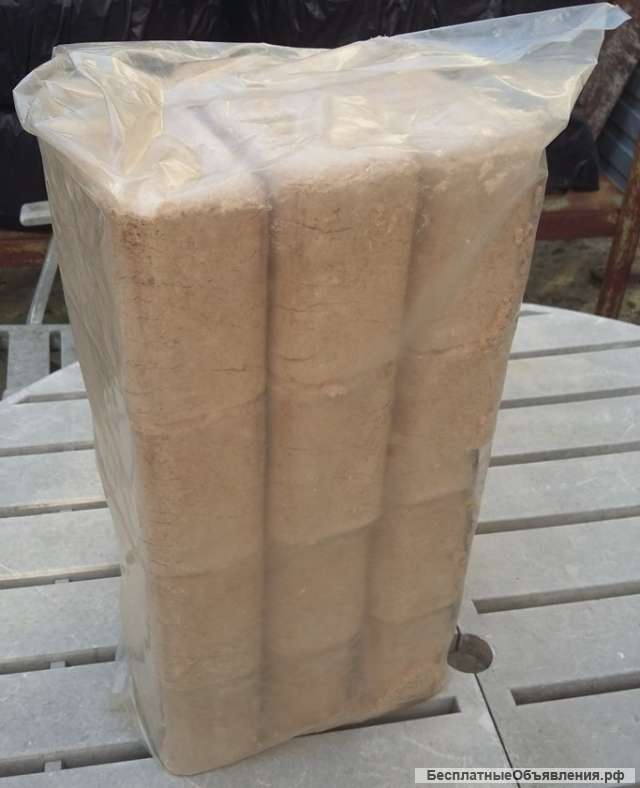 Топливные брикеты RMP из чистого опила дуба и бука для отопления