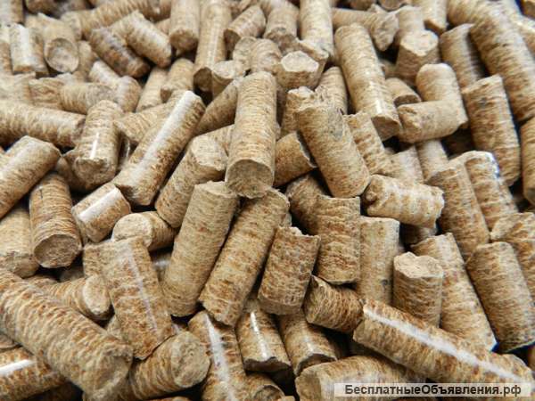 Пеллеты - топливные древесные гранулы