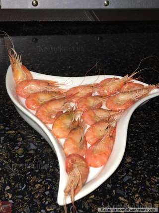 Креветка как на пляже