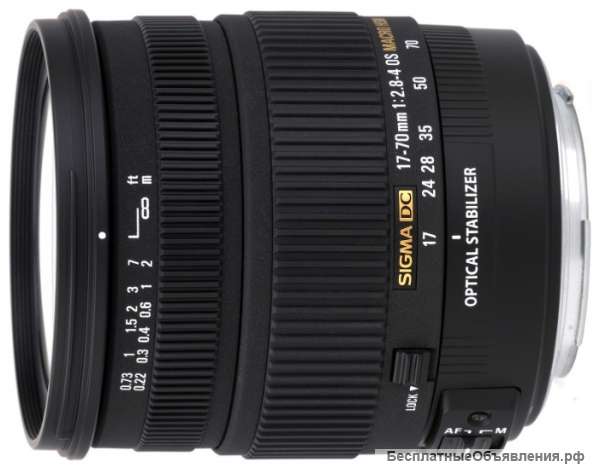 Sigma AF 17-70mm f/2.8-4.0 DC macro HSM