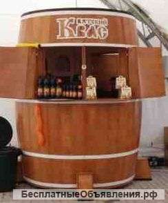 Изготавливаем торговый круглый киоск-бочка