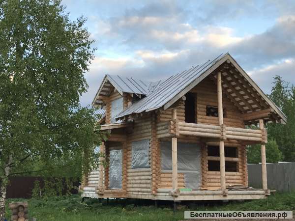 Дом-Баня из ОЦБ на разбор