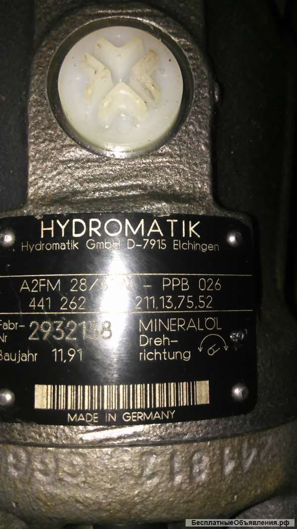Насос A2FM28/61 W PPB 026 Hydromatik