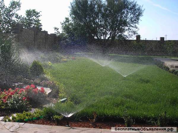 Полив автомат монтаж и проектирование в Севастополе