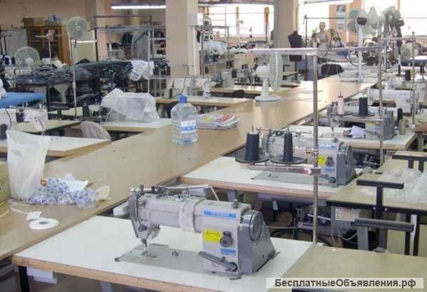 Швейное производство, пошив заказов