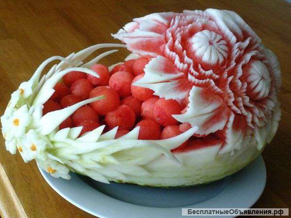 Карвинг, оформление тортов