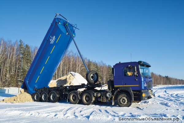 Аренда самосвального полуприцепа Тонар
