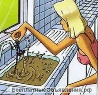 Засор канализации, унитаза. Прочистка канализации, устранение засоров.