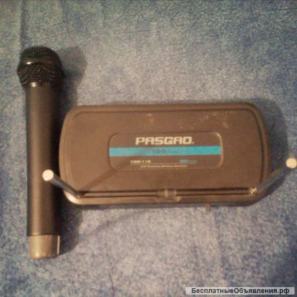 Радиосистему PASGAO c ручным микрофоном PASGAO PAW 110+PAH 315
