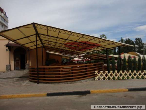Навес для кафе и ресторана