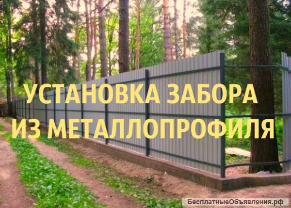 Строительство заборов, ворот и ограждений в Воронеже