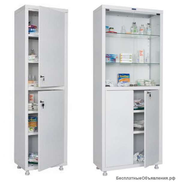 Шкафы металлические медицинские для медикаментов