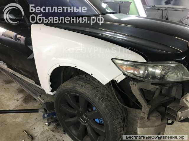 Пластиковые крылья на инфинити фх 35