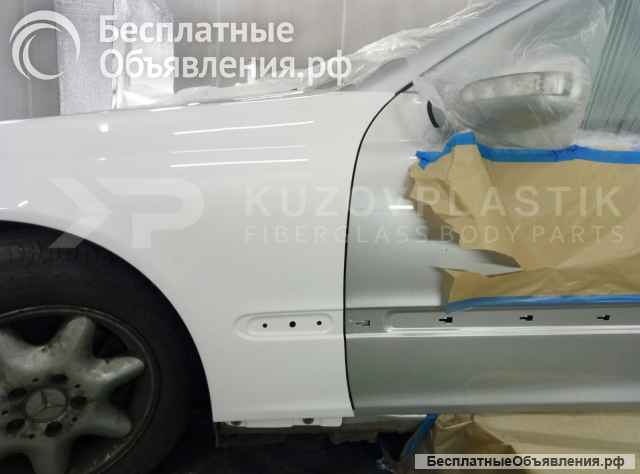 Крылья мерседес w203 стеклопластиковые