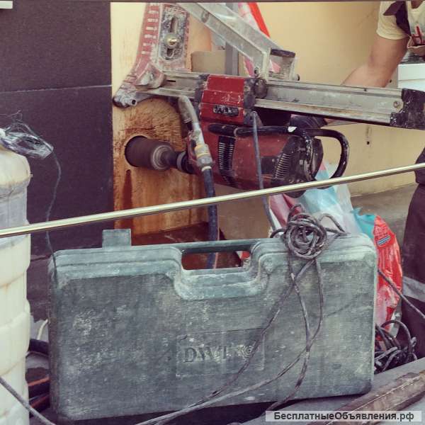 Алмазное бурение, резка