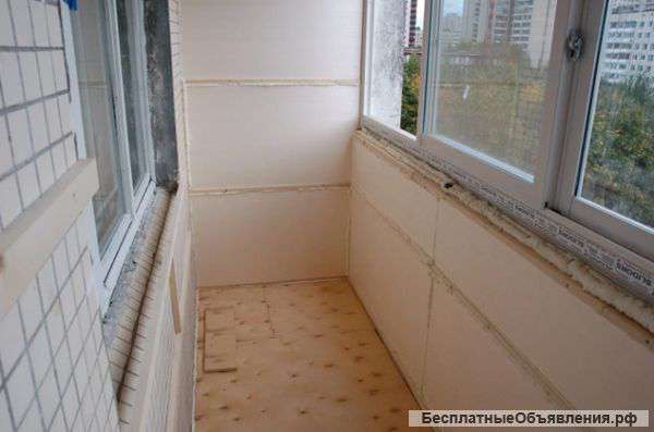 Обшивка балконов