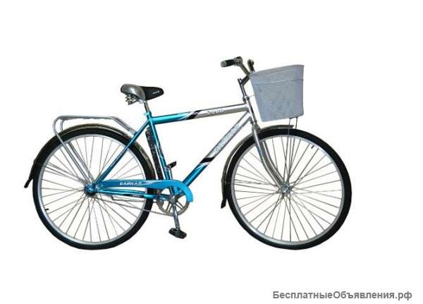 Велосипед двухколесный с корзиной
