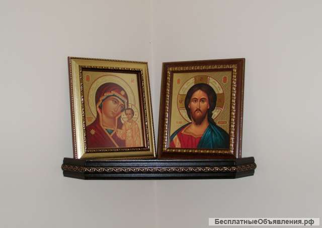 Полка для икон угловая ОР